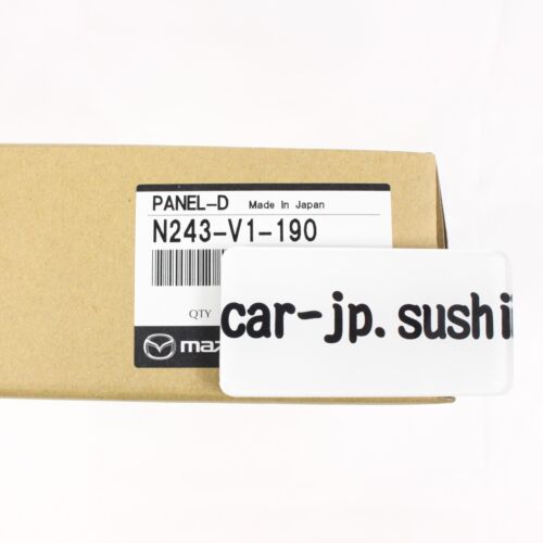 MAZDA Genuine 'RHD Miata ROADSTER ND5RE CENTER CONSOLE LID Alcantara N243-V1-190 - Picture 4 of 12