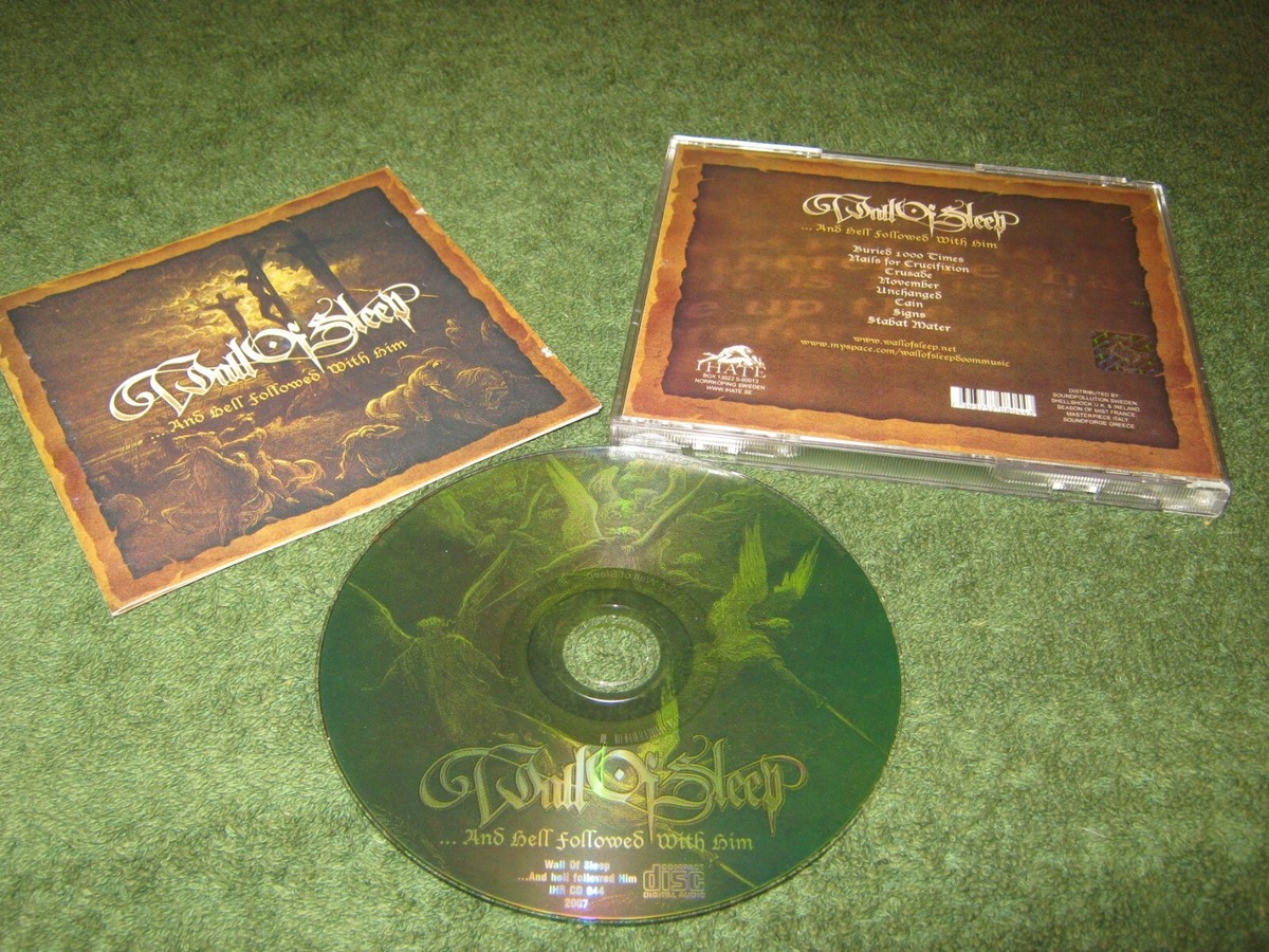 Wall Of Sleep - And Hell Followed With Him (cd) | eBay