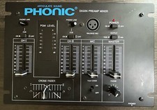 *UNTESTED* ARTICULATE SOUND PHONIC MODEL DX22N PREAMP MIXER 2 CHANNEL- UNIT ONLY