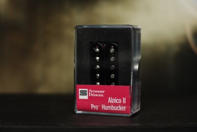 SEYMOUR DUNCAN APH-1n Alnico II Pro Humbucker Pickup Neck Black - Brand New!
