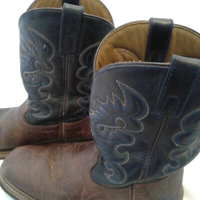 Dan Post youth 4.5 d or women's 6/6.5 cowboy western square toe boots 