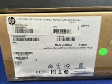 NEW HPE 830 8 port Gigabit PoE Switch JG641A SEALED