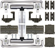 Choice Parts for Whirlpool W10712395 Dishwasher Upper Top Dish Rack Adjuster Kit