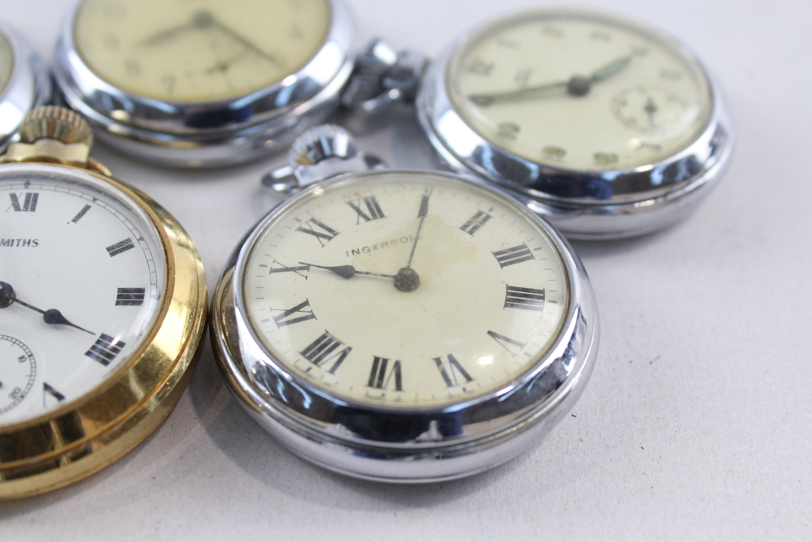 Mens POCKET WATCHES HandWind Ingersoll Smiths Non Working x 6 eBay