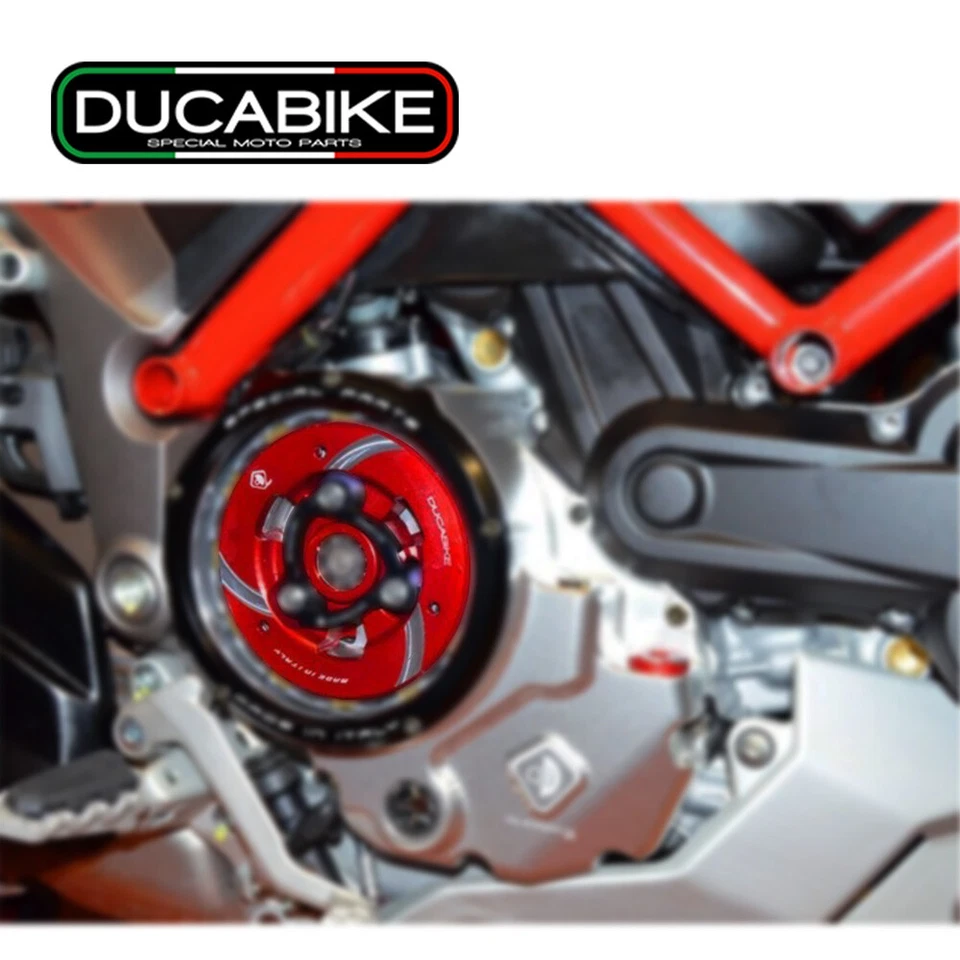 Placa de presión roja Ergal CCDV05SMA Ducabike Ducati Panigale R 1199 2017 Foto 2 de 2