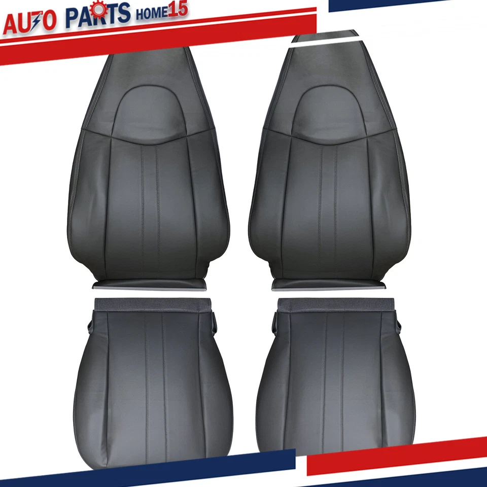 Cubierta de asiento de furgoneta para Chevy Express 1500 2500 2003-2014 ambos lados gris oscuro Foto 2 de 4
