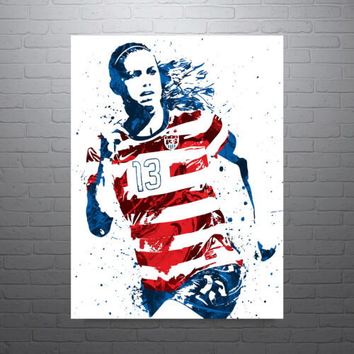 Alex Morgan USA Soccer Poster FREE US SHIPPING - Picture 1 of 6