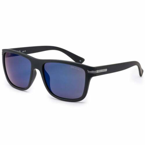 BLOC TIDE XMB620 Mens/Womens Sunglasses MATT BLACK / BLUE MIRROR CAT.3 - Afbeelding 1 van 2