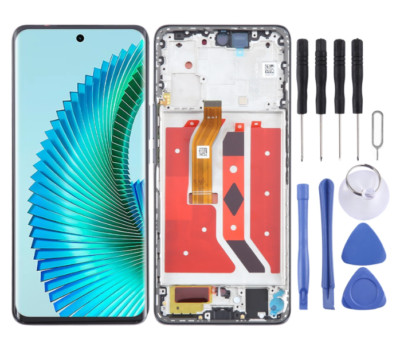 For Honor Magic6 Lite LCD Screen with Digitizer Full Assembly Replacement+Frame
