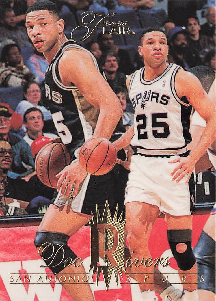 1994 Flair #307 Doc Rivers San Antonio Spurs