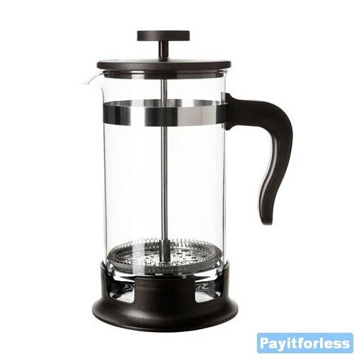 French Coffee Tea Press Pot Maker Plunger Cafetiere 8 Cup 34 oz