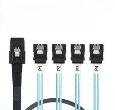 SAS to SATA data cable 1/4 SATA hard drive connection cable 8087 to SATA cable