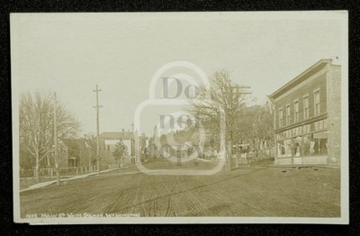 Rare RPPC Main St. White Salmon, Washington. C 1920 Klickitat Co