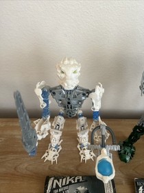 Lego Bionicle Toa Inika 8729 8731 8732 Complete w/ Instructions