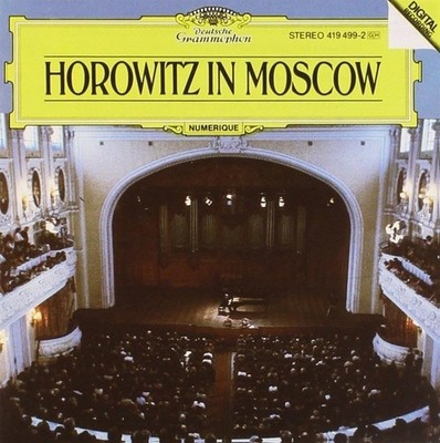 VLADIMIR HOROWITZ - Horowitz in Moscow  (CD 1986)