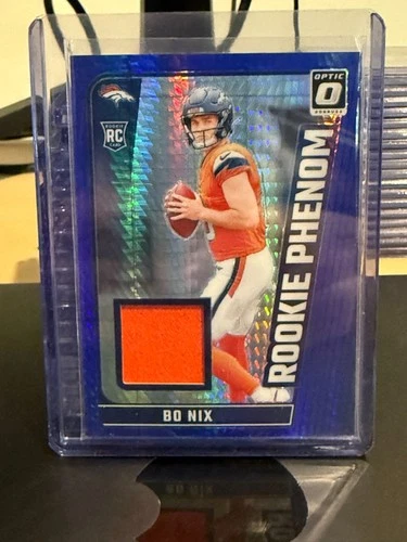 2024 Optic Bo Nix relic rookie Denver Broncos