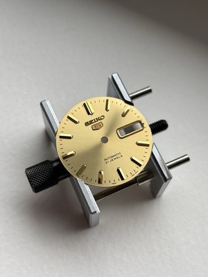 Genuine Seiko Gold Dial For 7S26 28.5mm Diameter