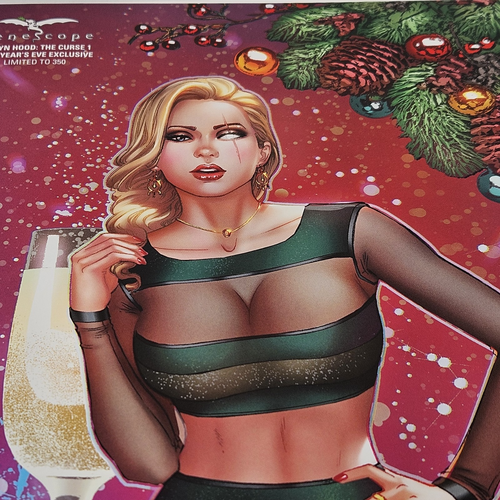 ZENESCOPE Comic Book Limited Ed. 350 Robyn Hood 2018 NM Collector Cover - Picture 11 of 14