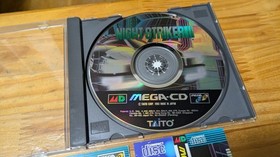 NIGHT STRIKER Sega Mega CD Japan Import Free shipping FedEx DHL T-11014