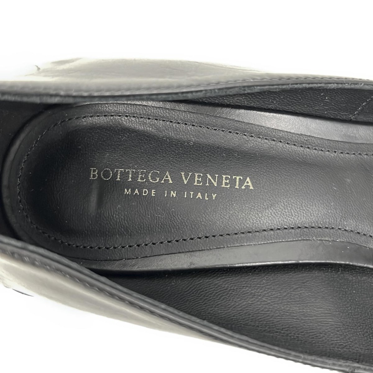 BOTTEGA VENETA - Black Leather Women's Pumps thumbnail 5