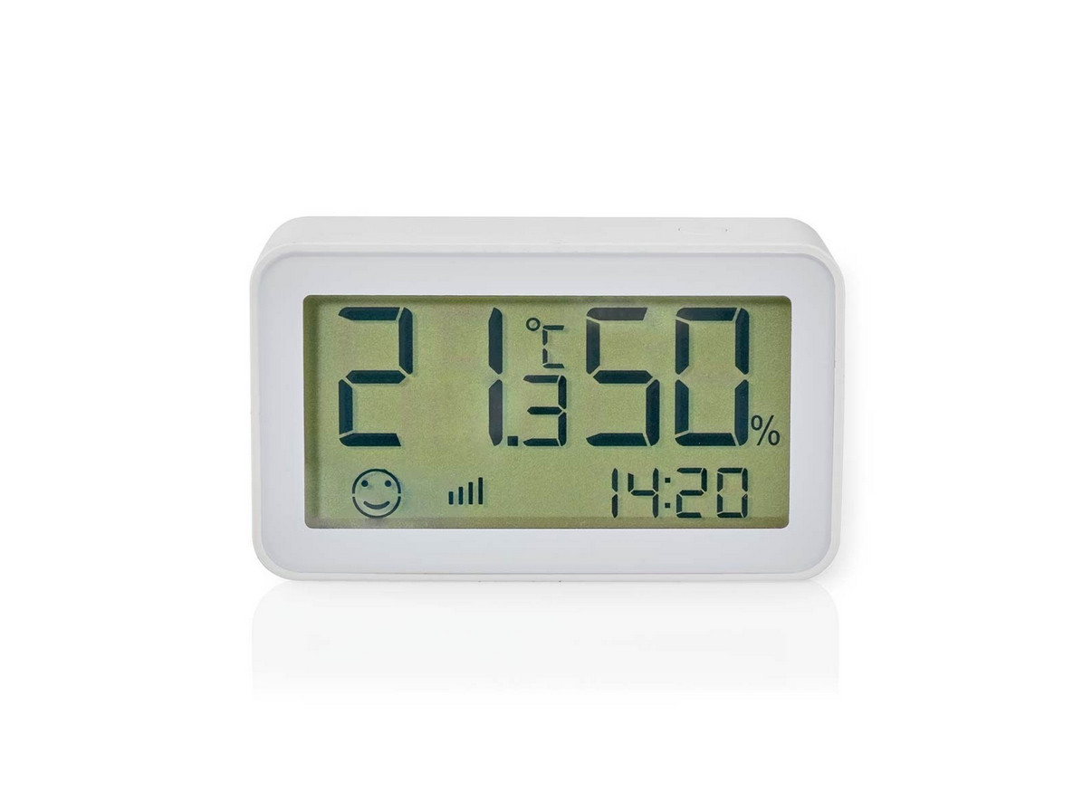 Nedis Smart Klimasensor | Zigbee 3.0 | Batteriebetrieben | Android™ / IOS | Weiss - Bild 2