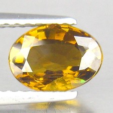 1.28Ct UNHEATED YELLOWISH GREEN CHRYSOBERYL FROM SRILANKA