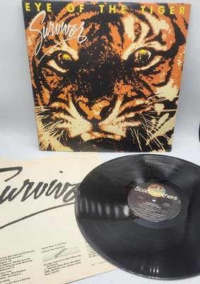 Survivor - Eye Of The Tiger - Vinyl LP 1982 FZ 38062 Rocky Scotti Brothers