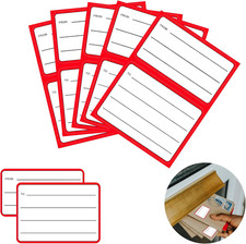50 Sheets Address Labels, 3.5 x 4.5 Inch to/from Address Mailing Labels, Self.