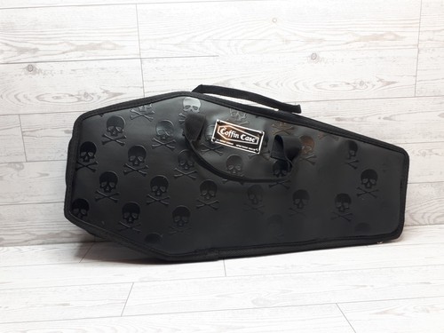 The Coffin Case Drumstick Microphone Carry Bag Red Velvet Diamond Stitch 19x9"