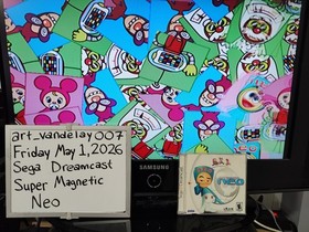Super Magnetic Neo - (Sega Dreamcast, 2000) *VGC + Case Protector* Tested! READ!