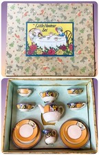 Japan Little Hostess Vtg 17p Lusterware Child...