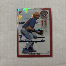 Panini 2025 Prospect Edition Cam Smith RC Red Ice Prizm Houston