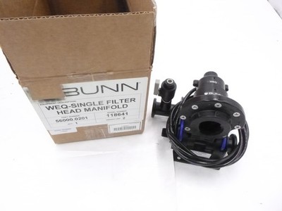 Genuine OEM Bunn 56000.0201 Weq Single Head Manifold Assembly