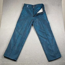 FNF Jeans 2000 Plus International Men's 32x32 Blue Black Wide Wide Denim Y2K