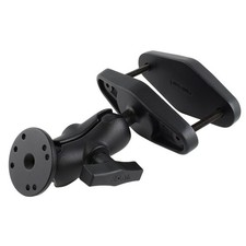 RAM Square Post 1.5" Ball Short Mount with Round Base - For Posts up to 4" Wide
