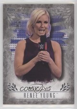2016 Topps WWE Undisputed Divas Revolution Silver 2/50 Renee Young #DR-25 2rz