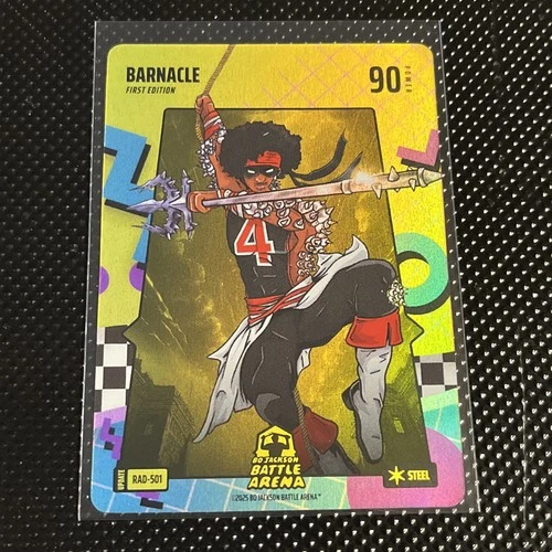 Bo Jackson Battle Arena Update-BARNACLE "Scottie Barnes" 80s RAD Steel #RAD-501