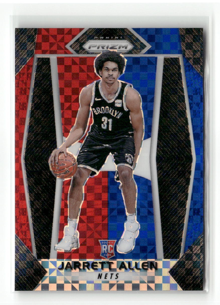 2017-18 Panini Prizm #154 Jarrett Allen Prizms Red White and Blue