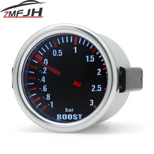 252mm Car Turbo Boost Gauge -13 Bar With White Light Turbin Mechanical Gauge