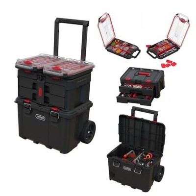 Stack N  Roll 4-Piece Rolling Tool Storage System   Includes Large 4PC System