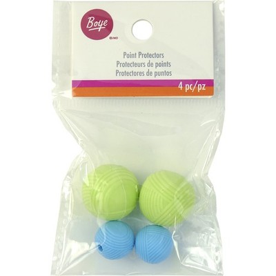 Boye Point Protectors For Knitting Needles 4/Pkg-