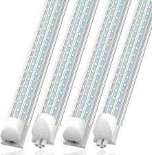 T8 2FT 4FT 8FT LED Tube Lights Garage 8 Foot LED Shop Light Fixtures 14W~120W