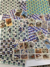 Large Lot (1,000+) VNTG US Cinderella Stamps Used Off-Paper Mixed 1951 and 1960s