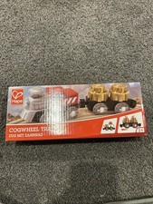 NEW Fun Hape Railway Train Engine - Compatible with Wooden Track Sets for Kids