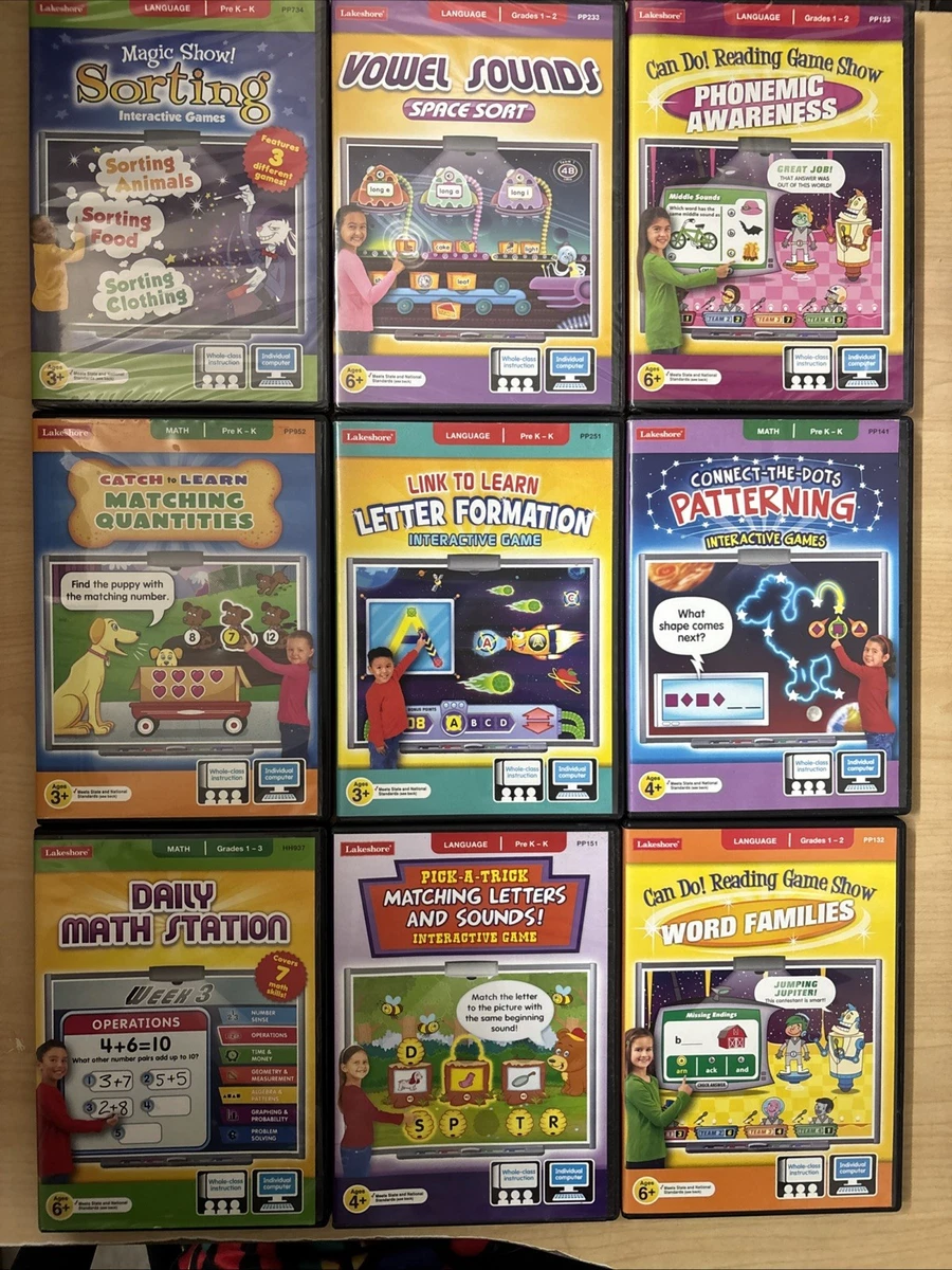 Children's Early Learning Software CDs - English Version for sale
