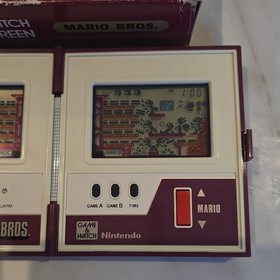 Nintendo Game & Watch Multi Screen Mario Bros. MW-56 1983 -Working (AU-stock)