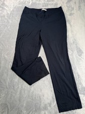 Talbots Heritage Dress Pants Womens 14 Black Career Stretch Formal Straight Leg