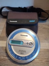 Panasonic SL-SV573J Portable CD Player MP3 FM/AM Anti-Skip w/Jogger Case TESTED