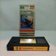 RECOTON V141 Wet Type Non-Abrasive VHS VCR Head Cleaner No liquid L12