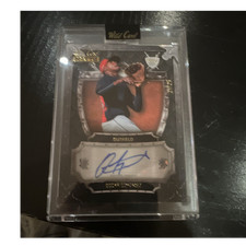 Wild Card Oscar Gonzalez Autographed Cleveland Guardians Baseball Card AG-OG